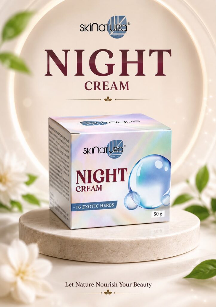 Skin Whitening Night Cream