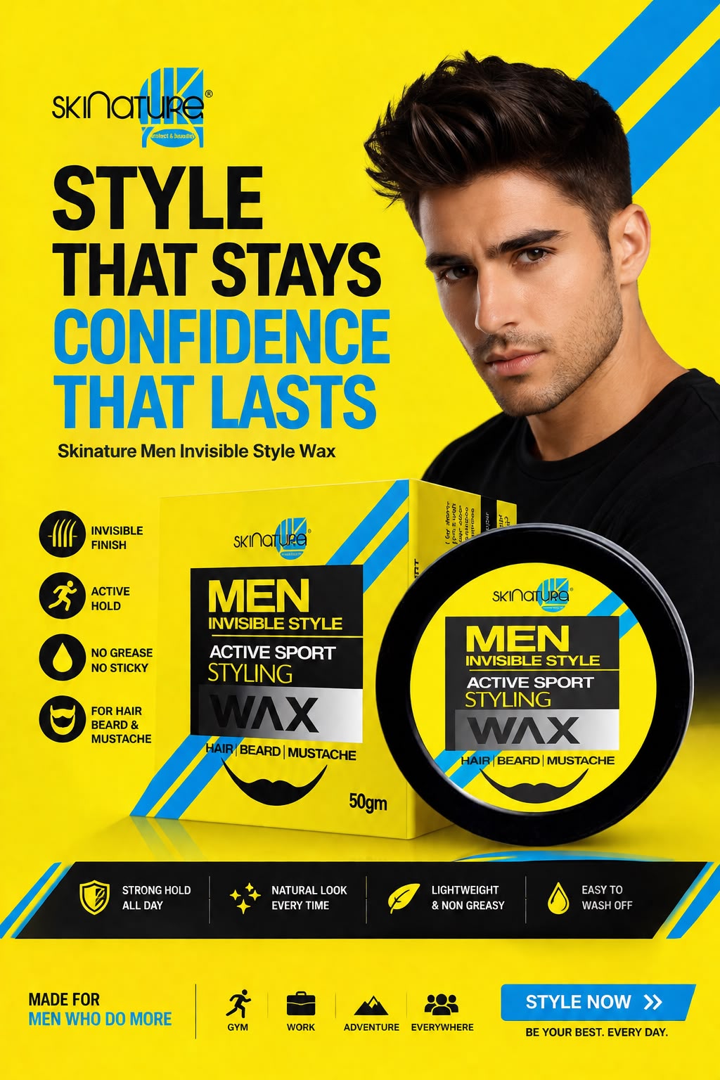 Hair/Beard/Mustache Wax