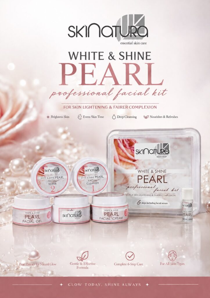 Pearl White & Shine Professional Facial Kit