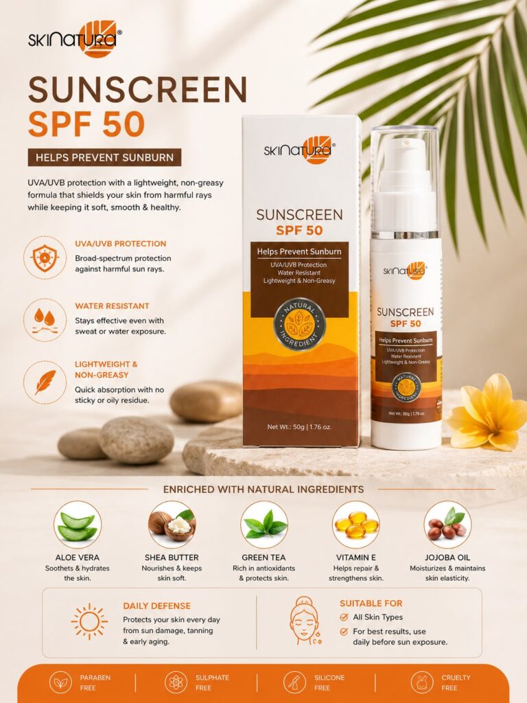 Sunscreen SPF 50