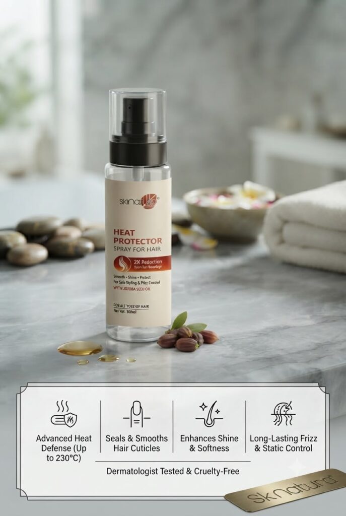Heat Protector Spray For Hair