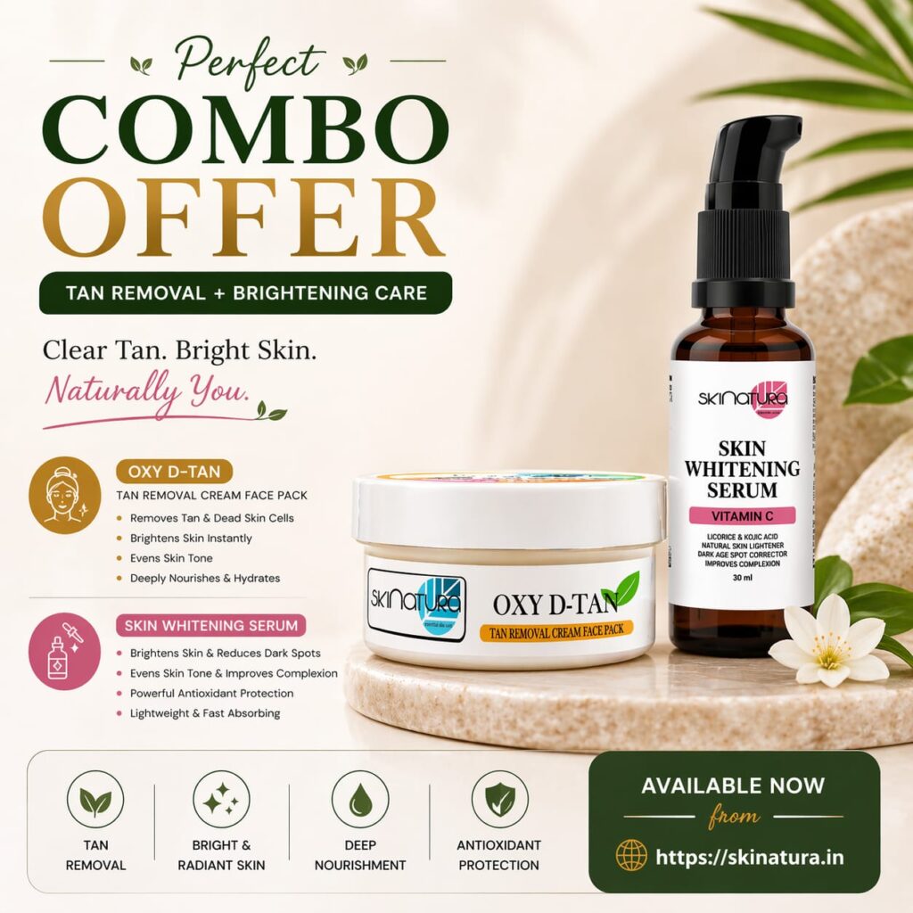 Skinatura Oxy De Tan & Skin Whitening Serum